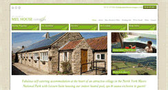 Desktop Screenshot of melhousecottages.co.uk