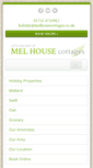 Mobile Screenshot of melhousecottages.co.uk